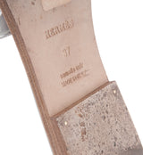 Omaha Silver Sandals