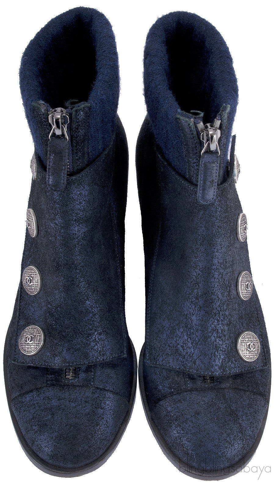 Buttoned Ankle Boots