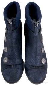 Buttoned Ankle Boots