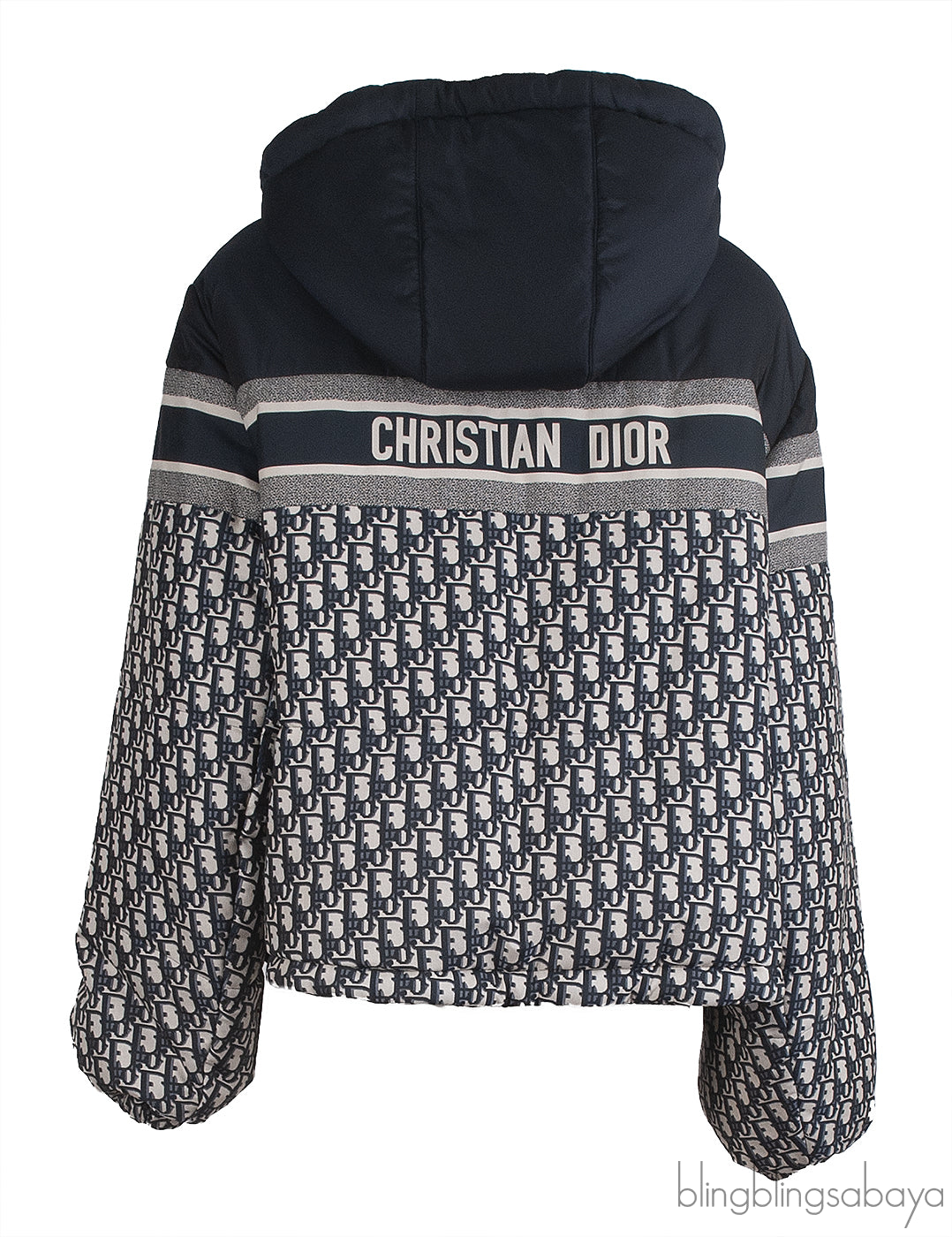 Dior Oblique Reversible Cropped Puffer Jacket