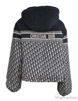 Dior Oblique Reversible Cropped Puffer Jacket