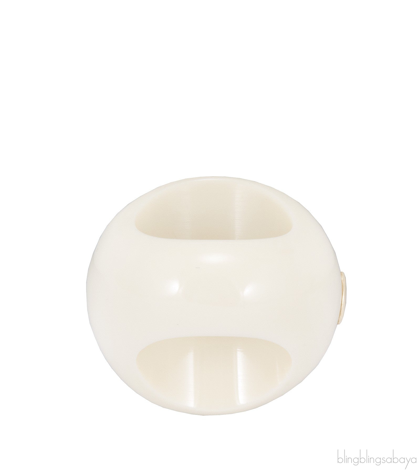 14kt Backlite & Diamond Ring