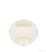 14kt Backlite & Diamond Ring