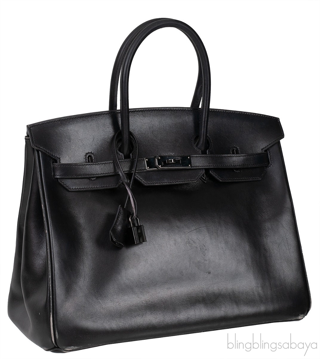 Birkin 35 So Black Box Limited Edition Ruthenium Hardware