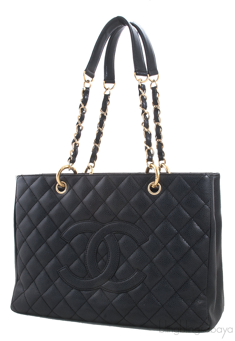 Black Caviar Shopping Tote