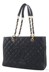 Black Caviar Shopping Tote