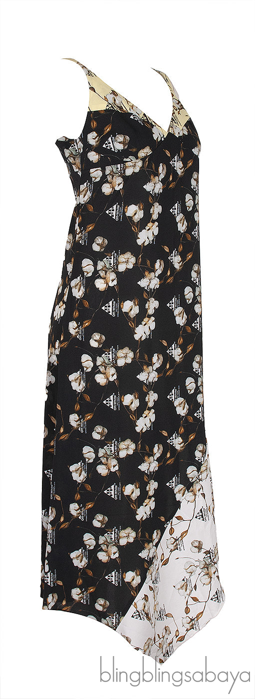 Multicolored Floral Print Dress