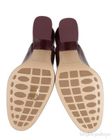 Bottega Veneta Leather Cha-Cha Heeled 100 Mules
