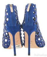 Blue Crystal Mermaid Boots