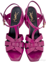 Fuschia Matte Tribute Sandals