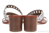 Hermes Brown Ajaccio Sandals