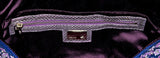 Ricami Embroidered Baguette Bag