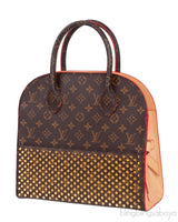Monogram Pony Studded Shopping Bag