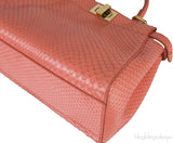 Orange Python Mini Peekaboo