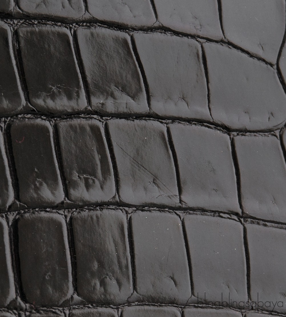 Stephane Rolland Talitha Black Crocodile Bag