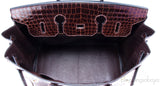 Birkin 35 Havanne Shiny Croco
