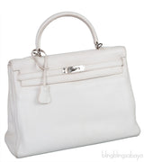 Kelly 35 White Retourne  PHW