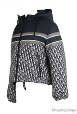 Dior Oblique Reversible Cropped Puffer Jacket