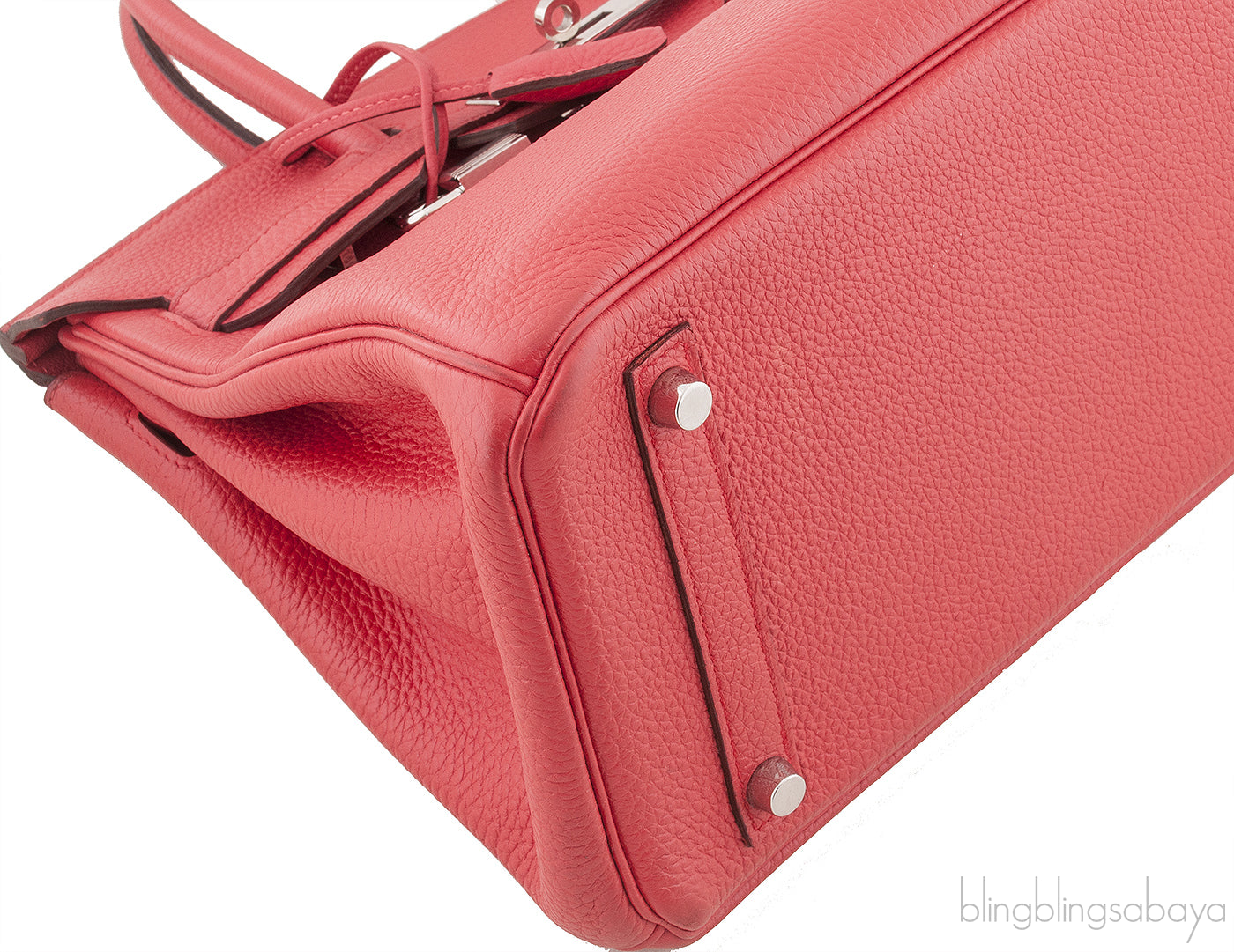 Birkin 30 Togo Rouge Pivoine PHW