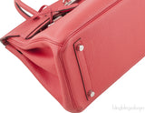 Birkin 30 Togo Rouge Pivoine PHW