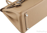 Birkin 25 Veau Togo Biscuit PHW