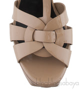 Tribute Nude Patent Heels