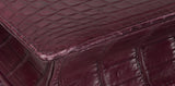 Maxime Bordeaux Crocodile Bag