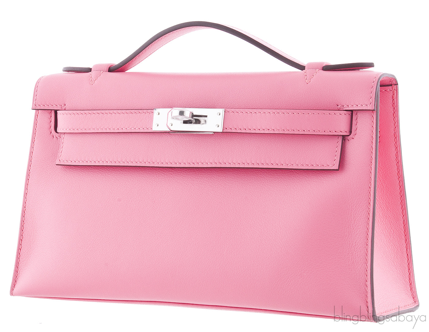 Kelly Pochette Swift Rose Azalee