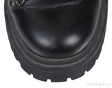 Black Berenice Combat Boots