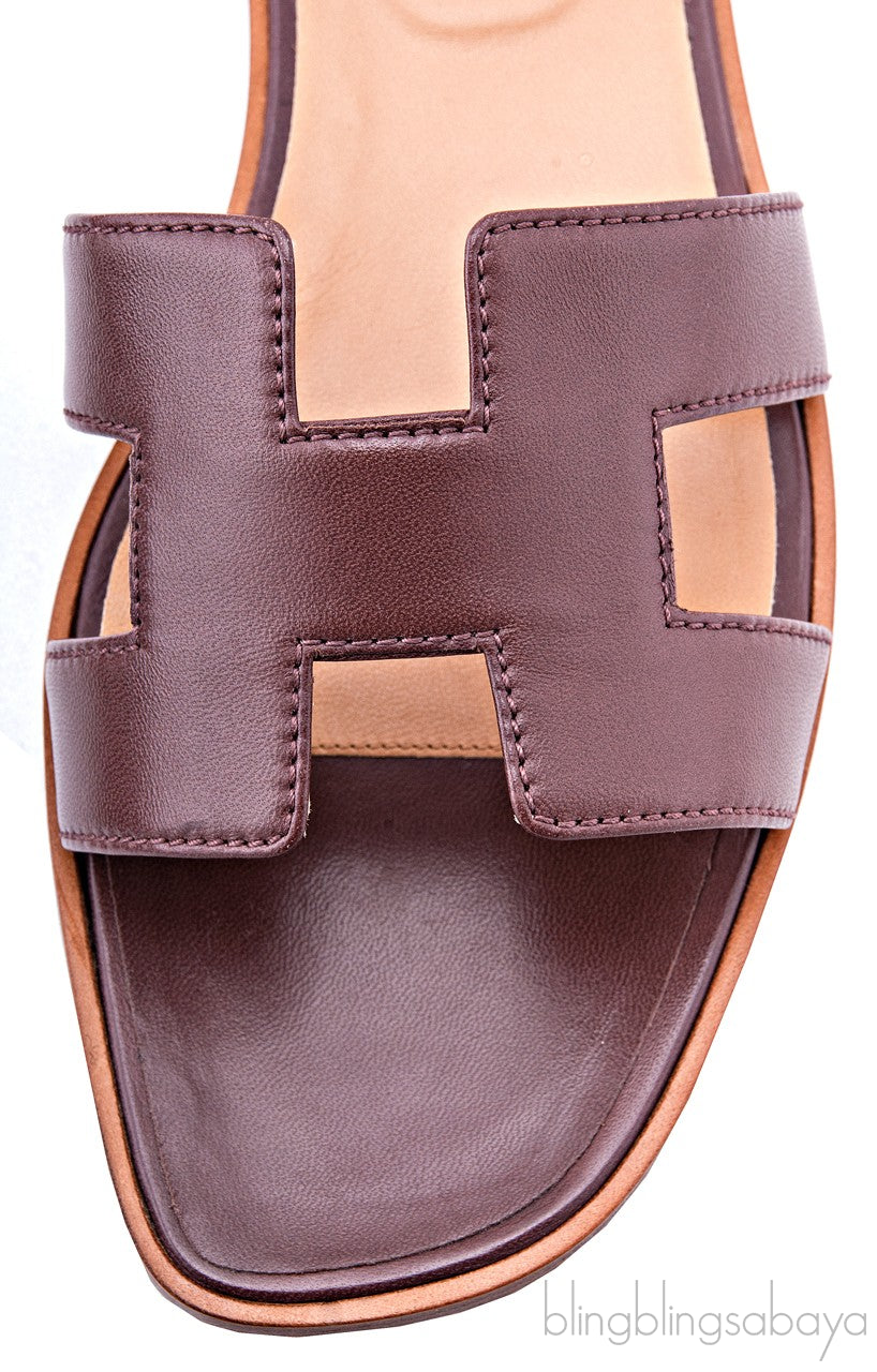 Oran Sandal Kidskin Plum