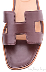 Oran Sandal Kidskin Plum