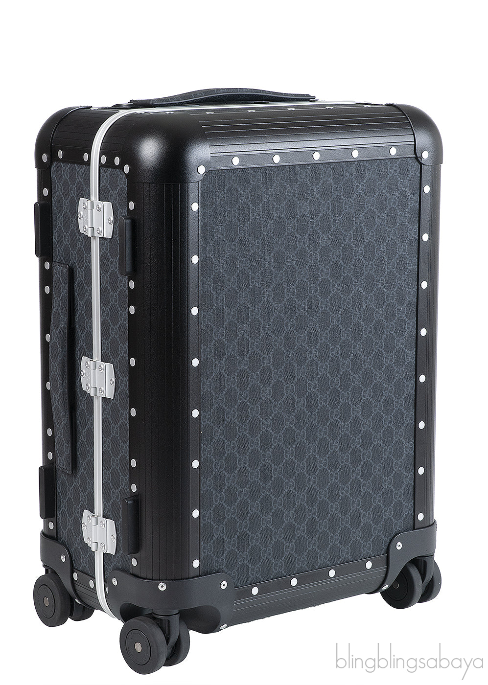 Gucci Black Supreme Porter Cabin Plus Trolley