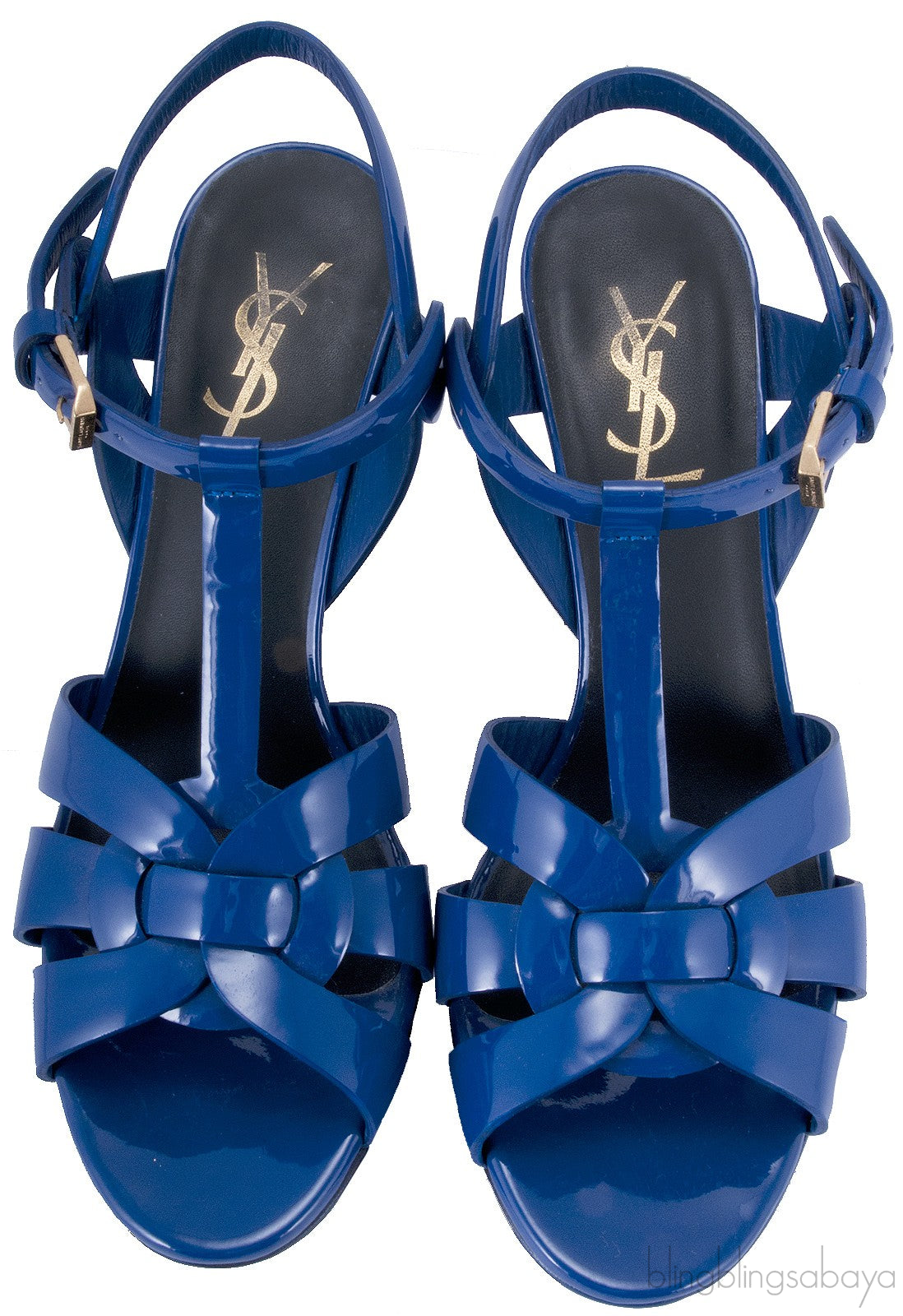 Blue Patent Leather Tribute