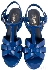 Blue Patent Leather Tribute