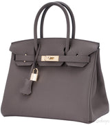 Birkin 30 Taupe Togo GHW