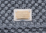 Miss Sicily Metallic Crochet Flap Bag
