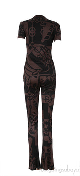 Cliquetis en Desorder Tattoo T-shirt and Trouser