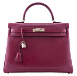 Kelly 35 Ghillies Rubis Tadelakt