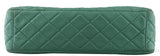 Green Quilted Single Flap Maxi GHW