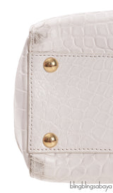 White Crocodile Medium Peekaboo GHW