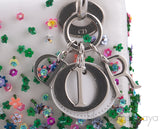 Lady Dior Micro Flower Embellished Bag