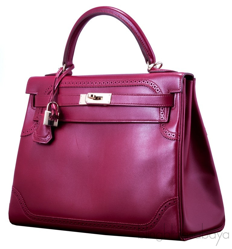 Kelly 32 Ghillies Rubis Tadelakt