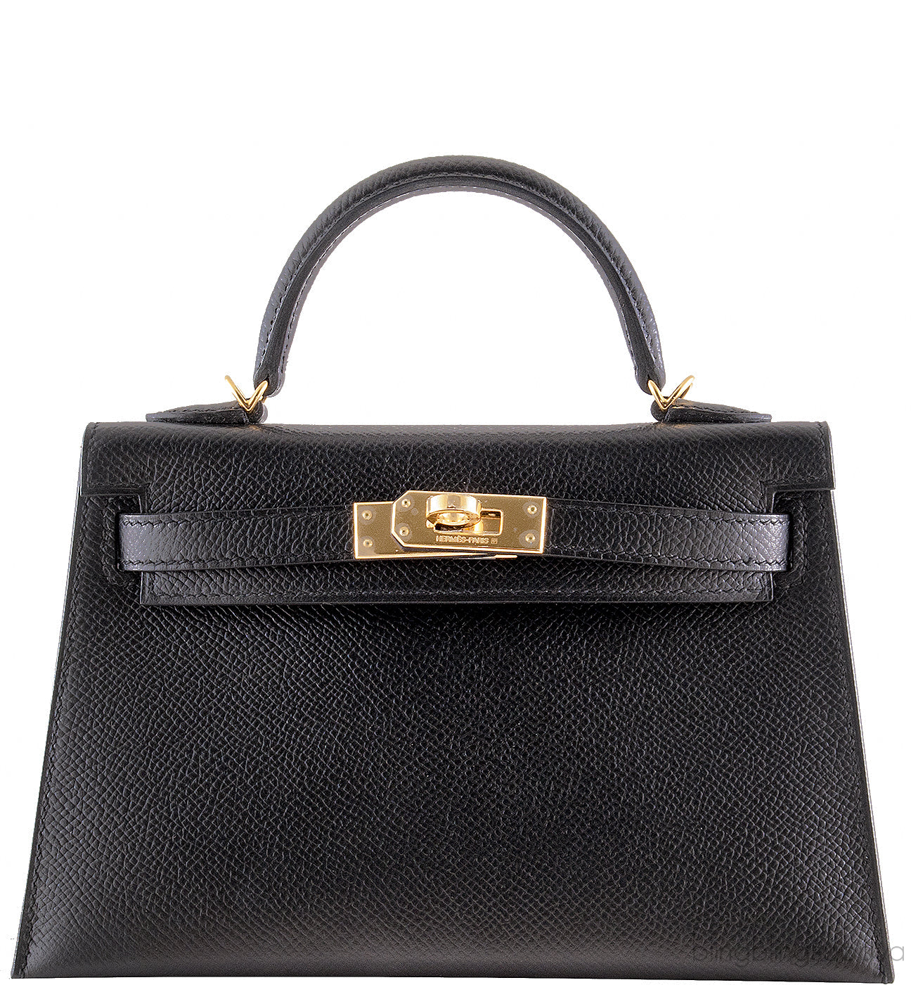 Kelly 20 Black Epsom Sellier GHW