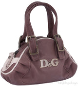 Brown Mini Top Handle Bag