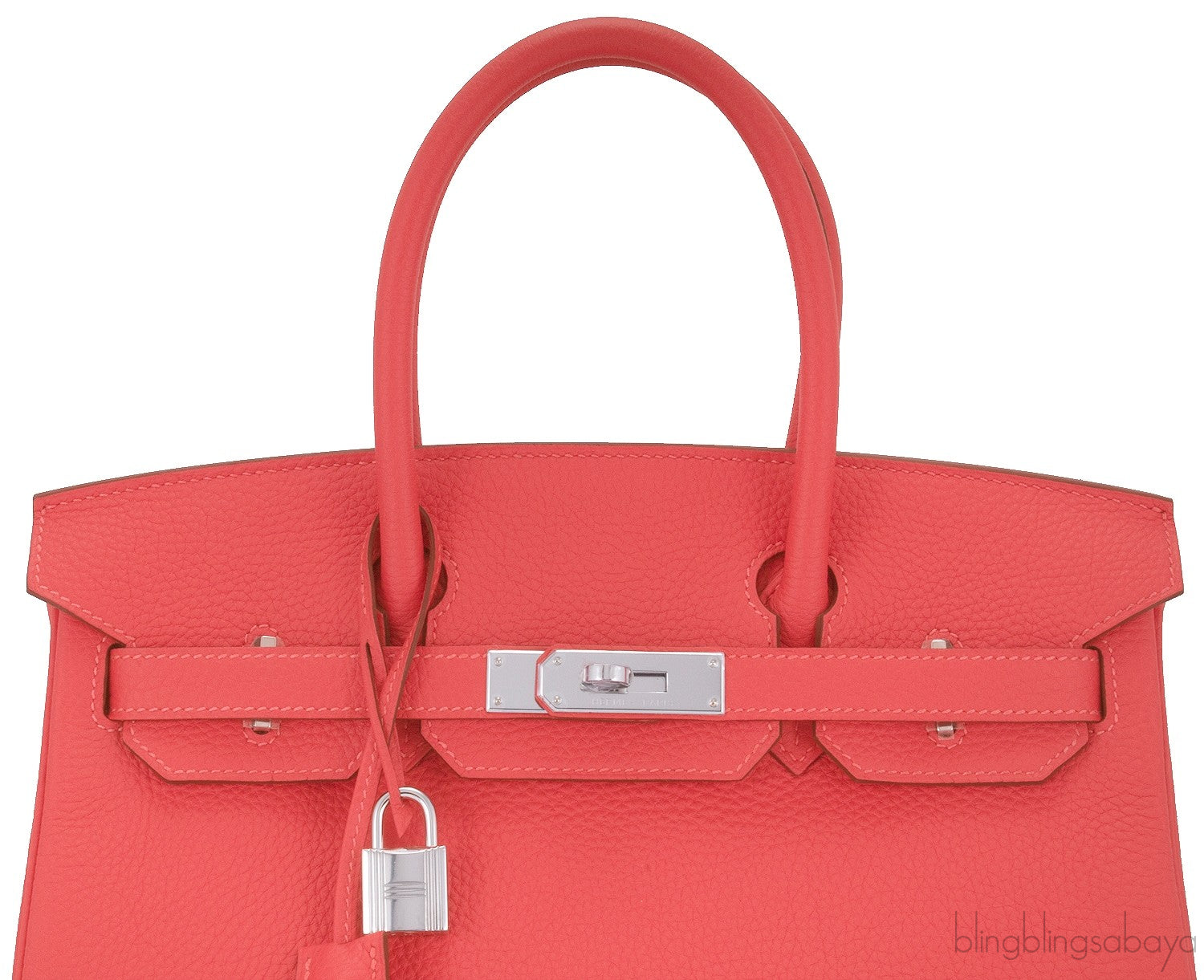 Birkin 30 Togo Rouge Pivoine PHW