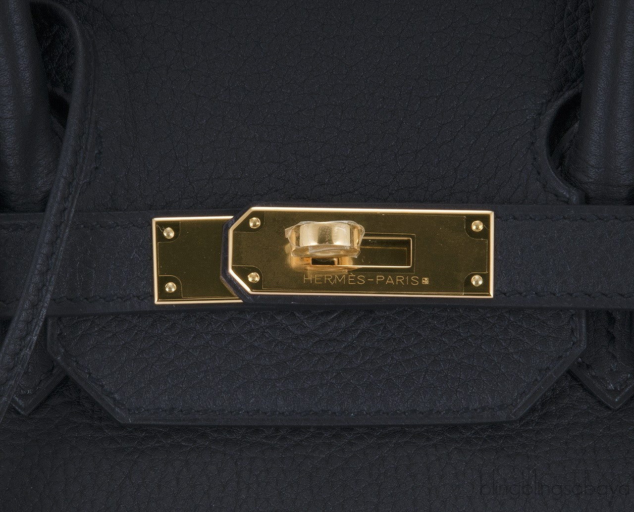 Birkin 35 Black Togo GHW