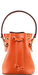 Mon Tresor Mini Bucket Orange Bag