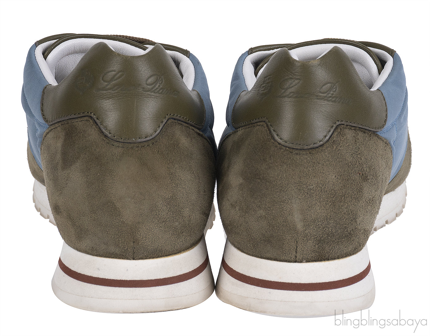 Loro Piana My Wind Microfibre Bi-color Nylon Sneakers