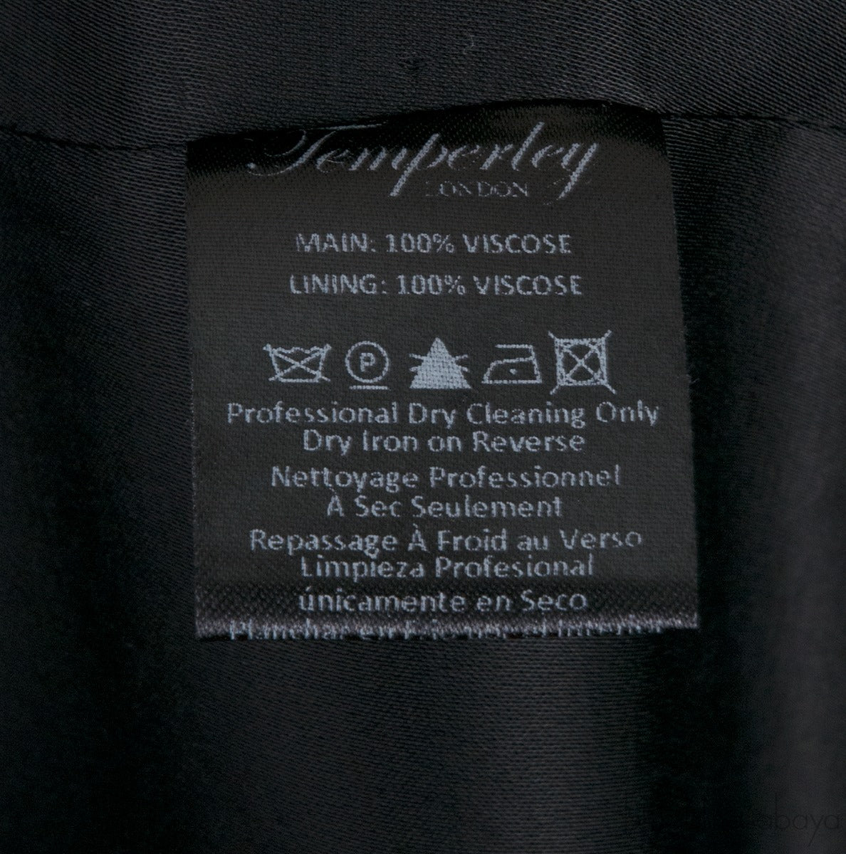 Flux Printed Black Kimono