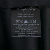Flux Printed Black Kimono
